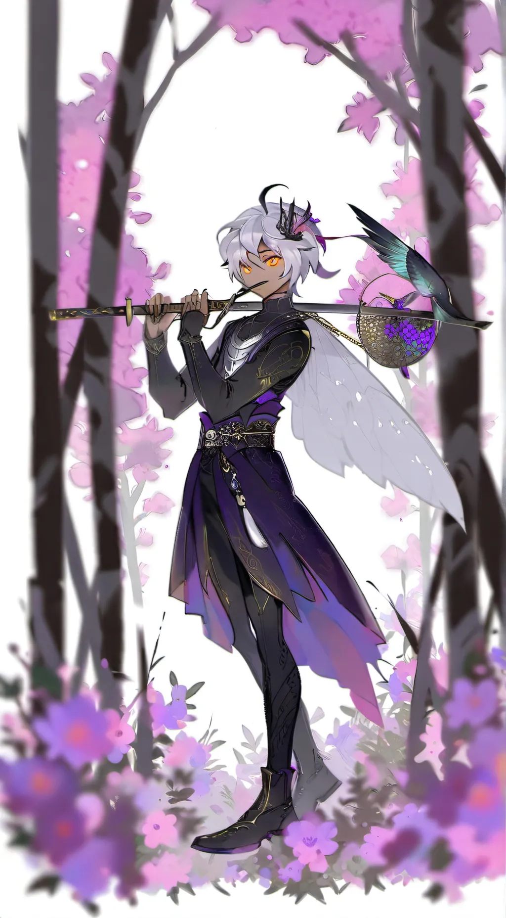 ai character: collector background