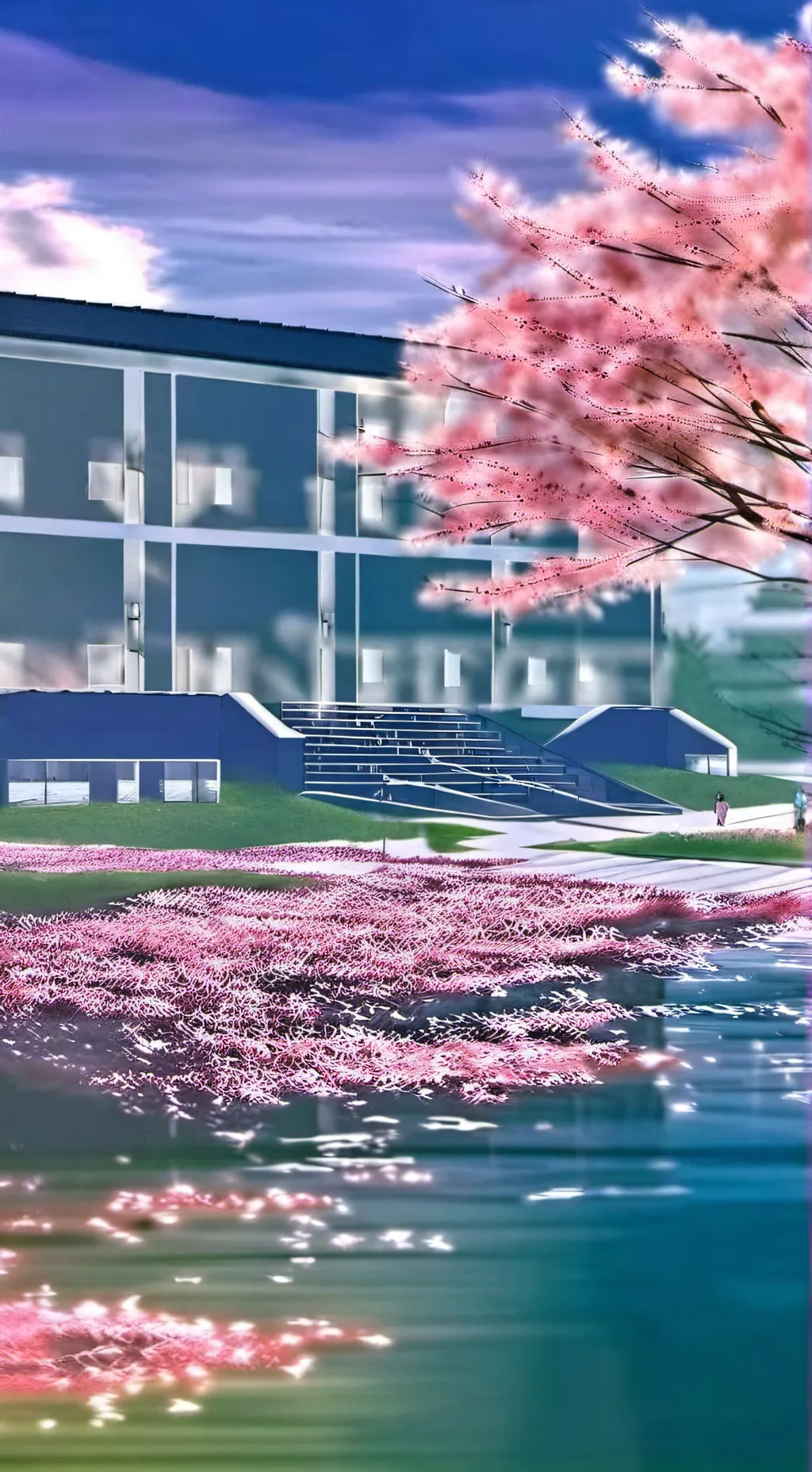 ai character: ×BTS school× background