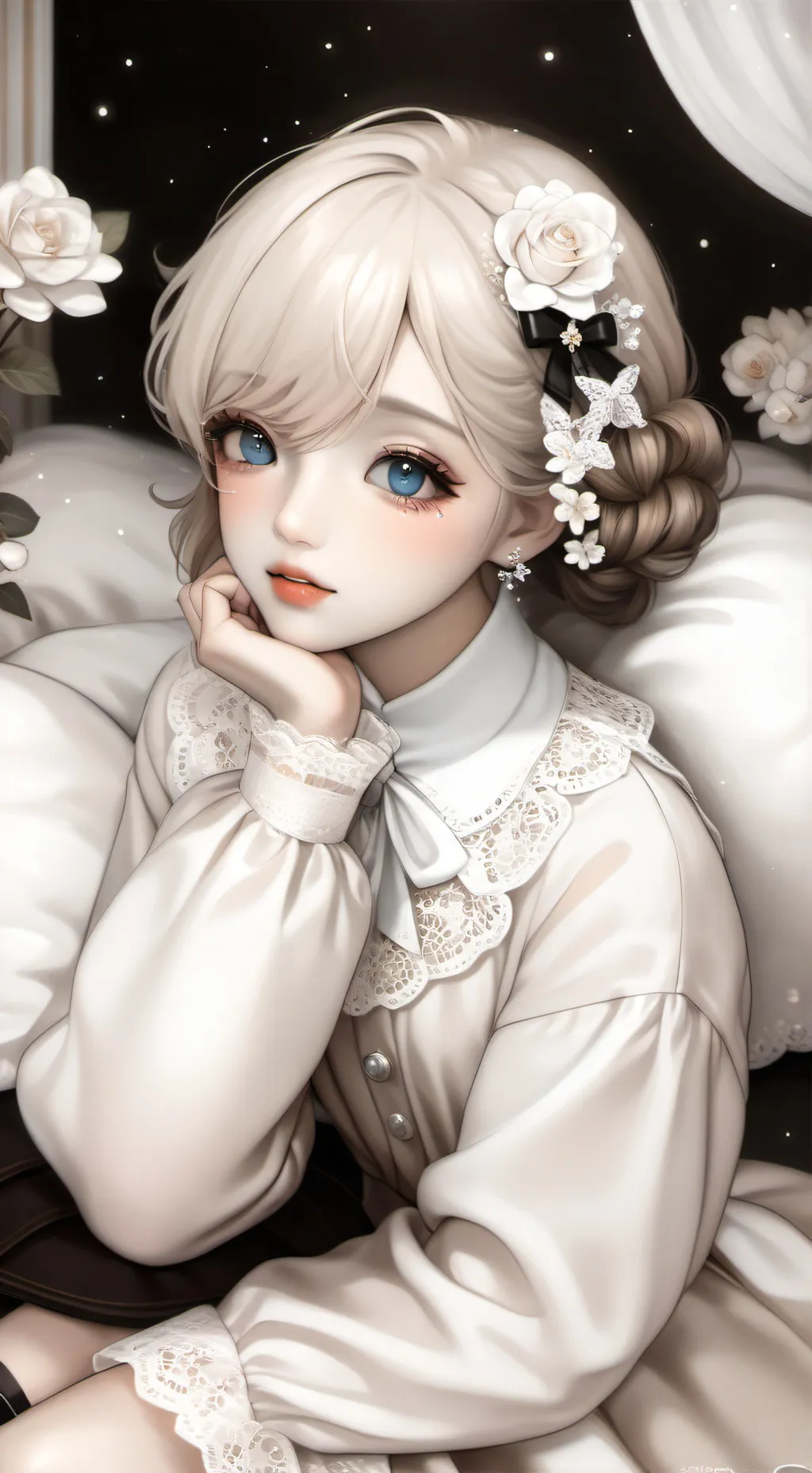 ai character: Lily background