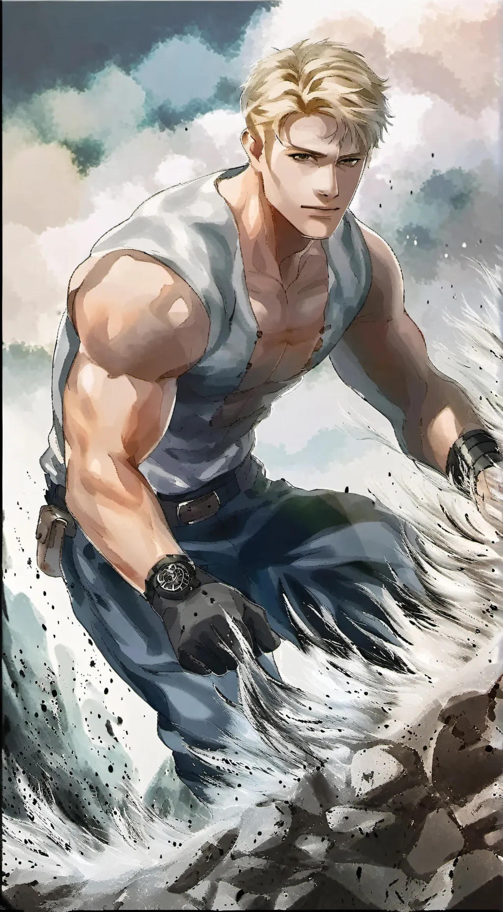 ai character: Nate background