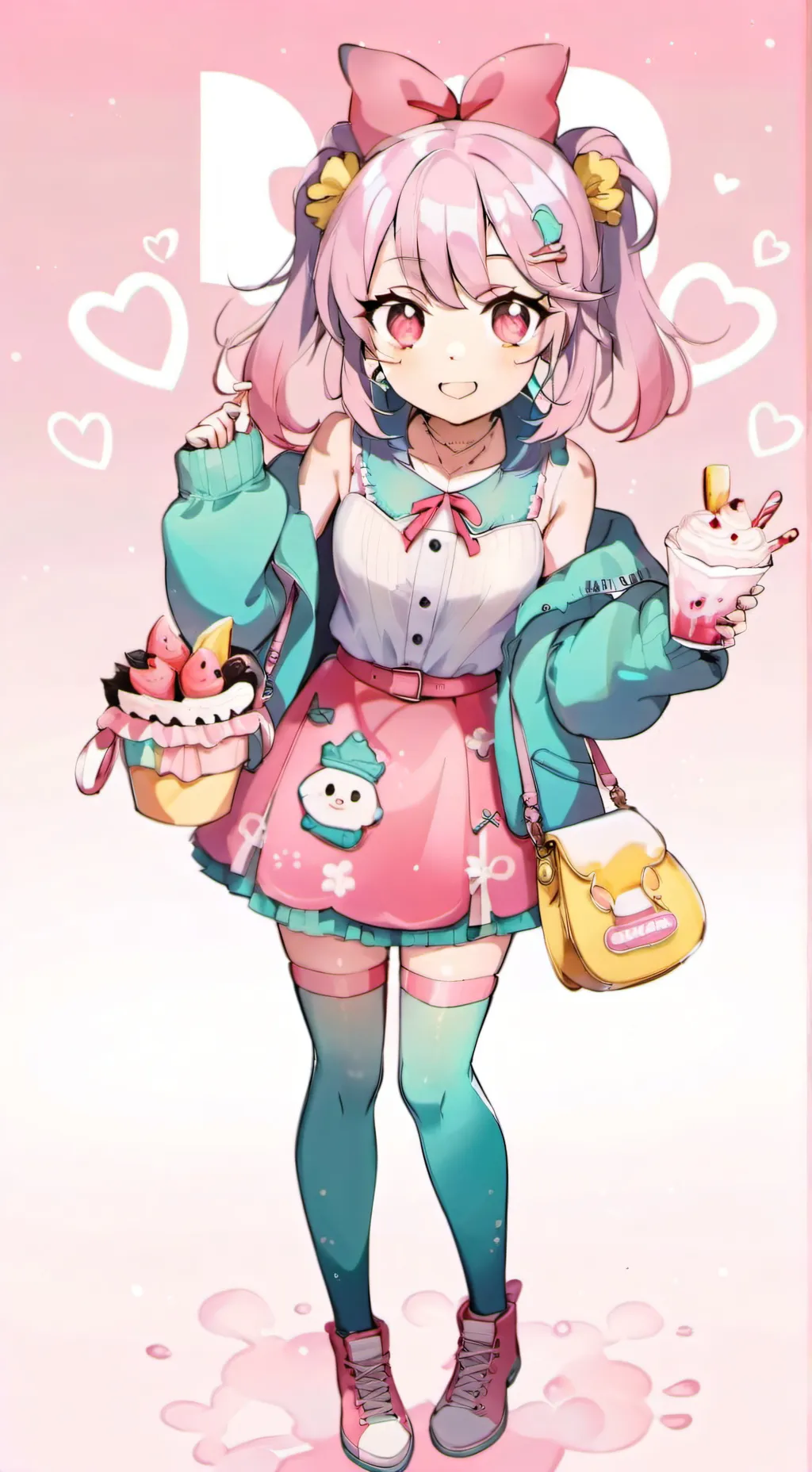 ai character: ₊°૮꒰˵•ᵜ•˵꒱ა‧₊° background