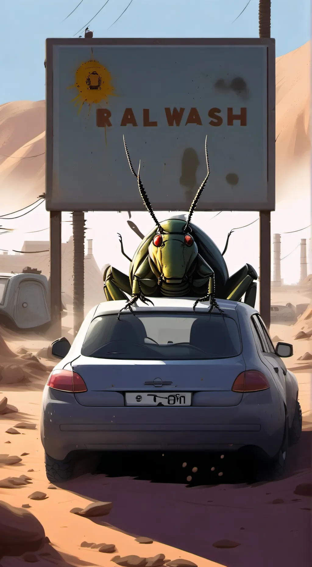 ai character: Desert Wash Tycoon background