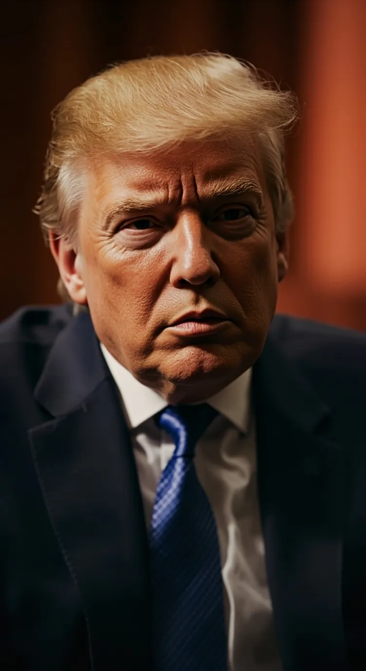 ai character: D. Trump background