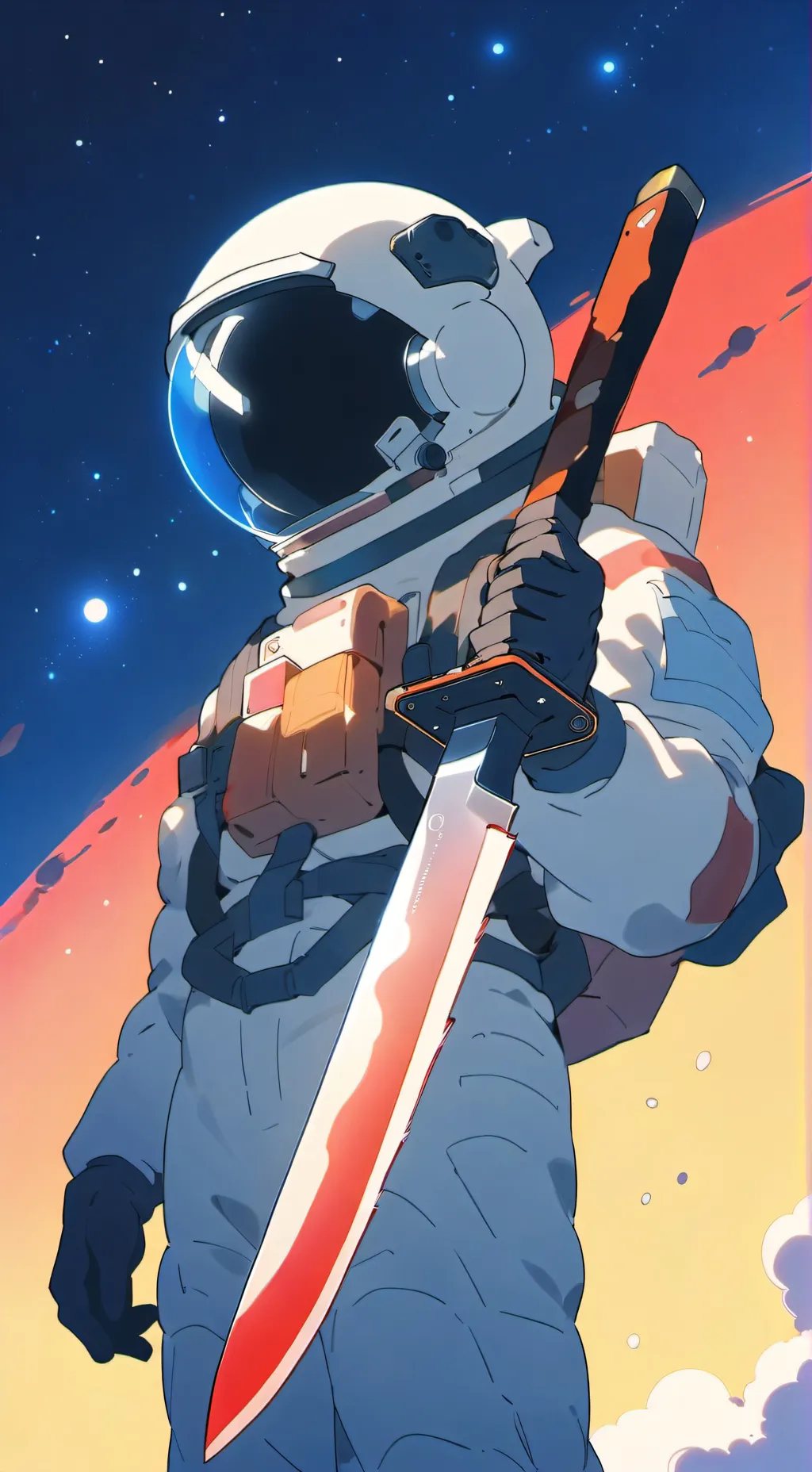 ai character: 🌀RED IS SUS!?🌀 background