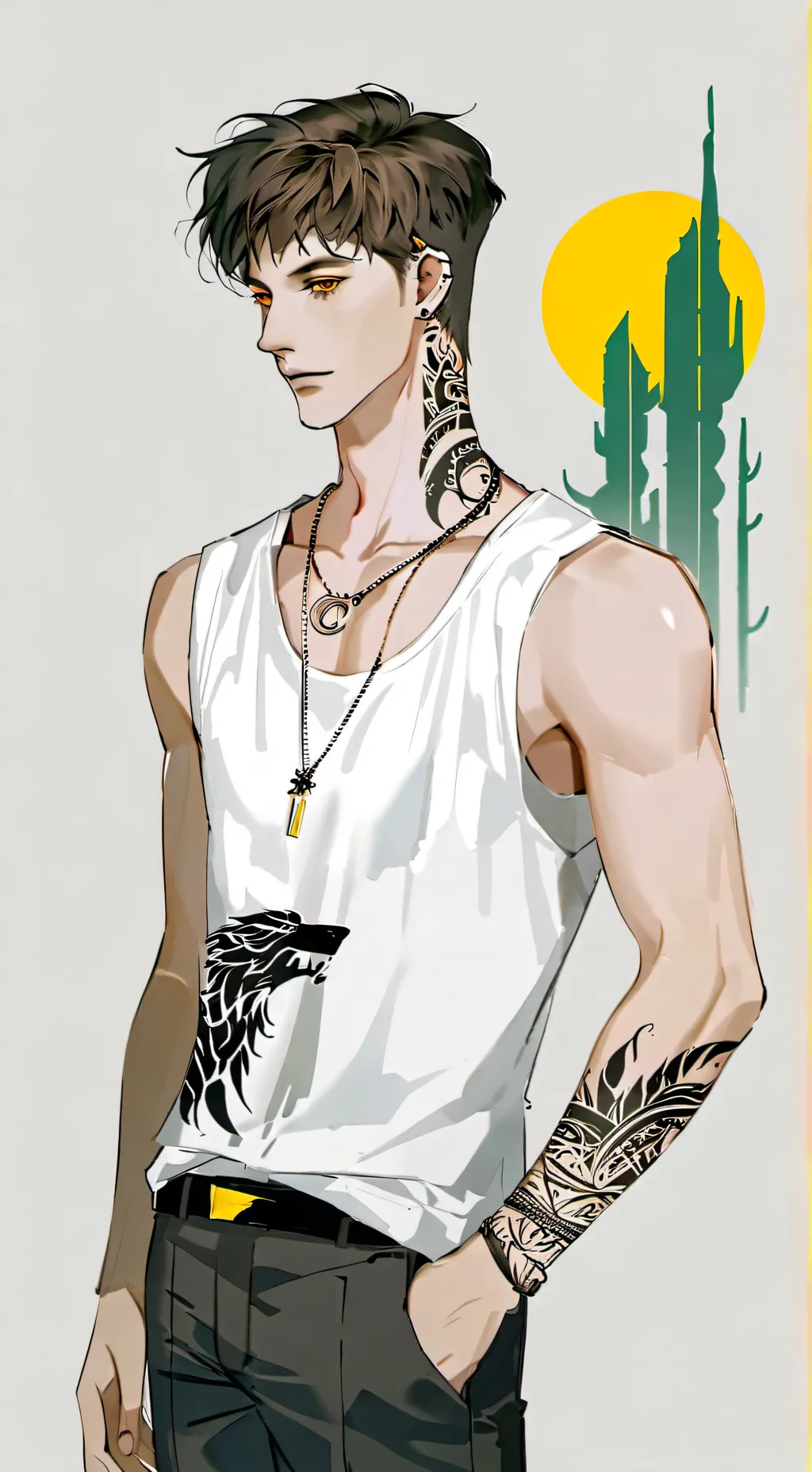 ai character: Sam and Colby background