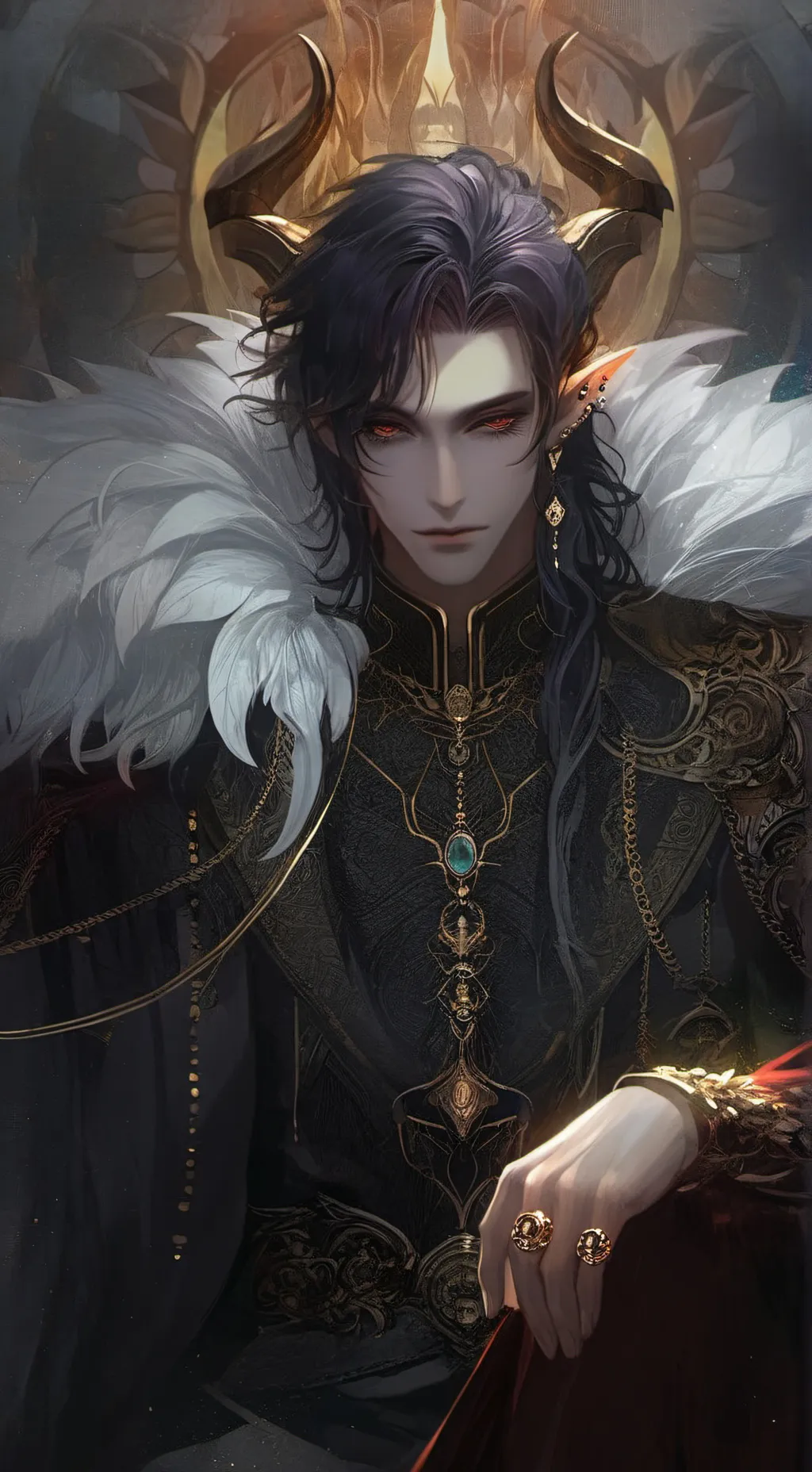 ai character: Kaelen Duskbane background