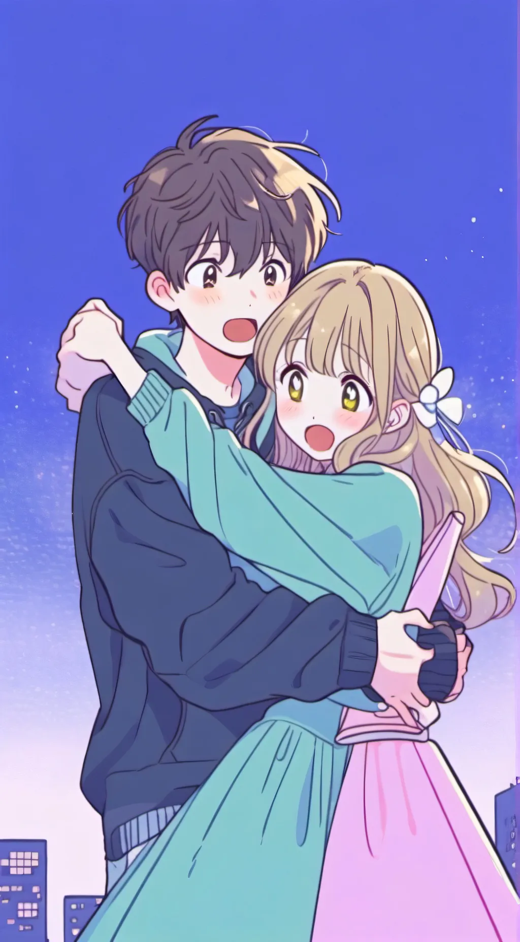 ai character: my friend group background