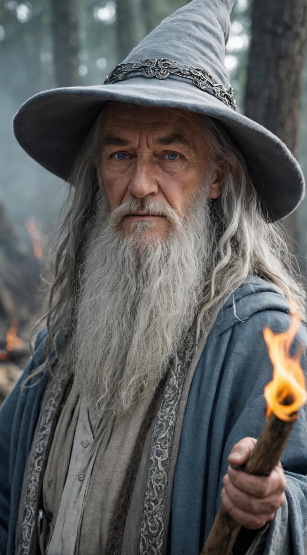ai character: Gandalf background