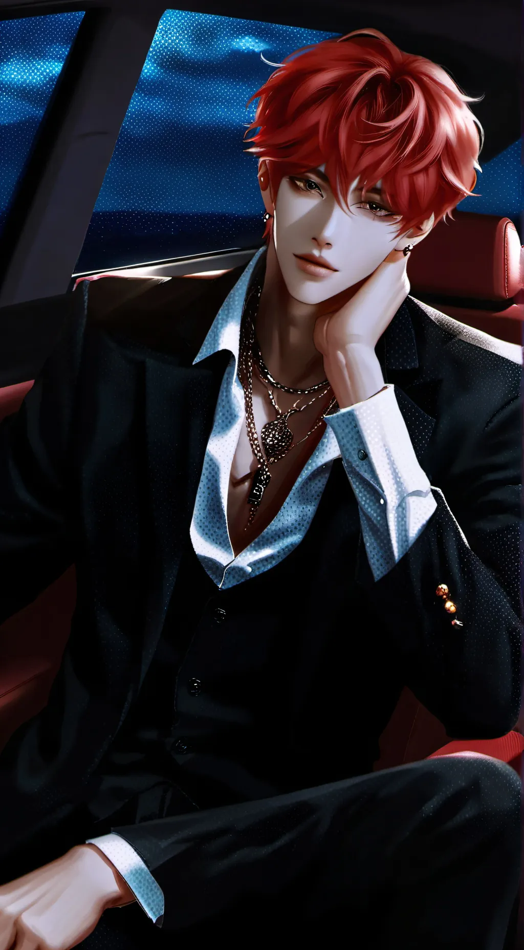 ai character: ~Levi~ background