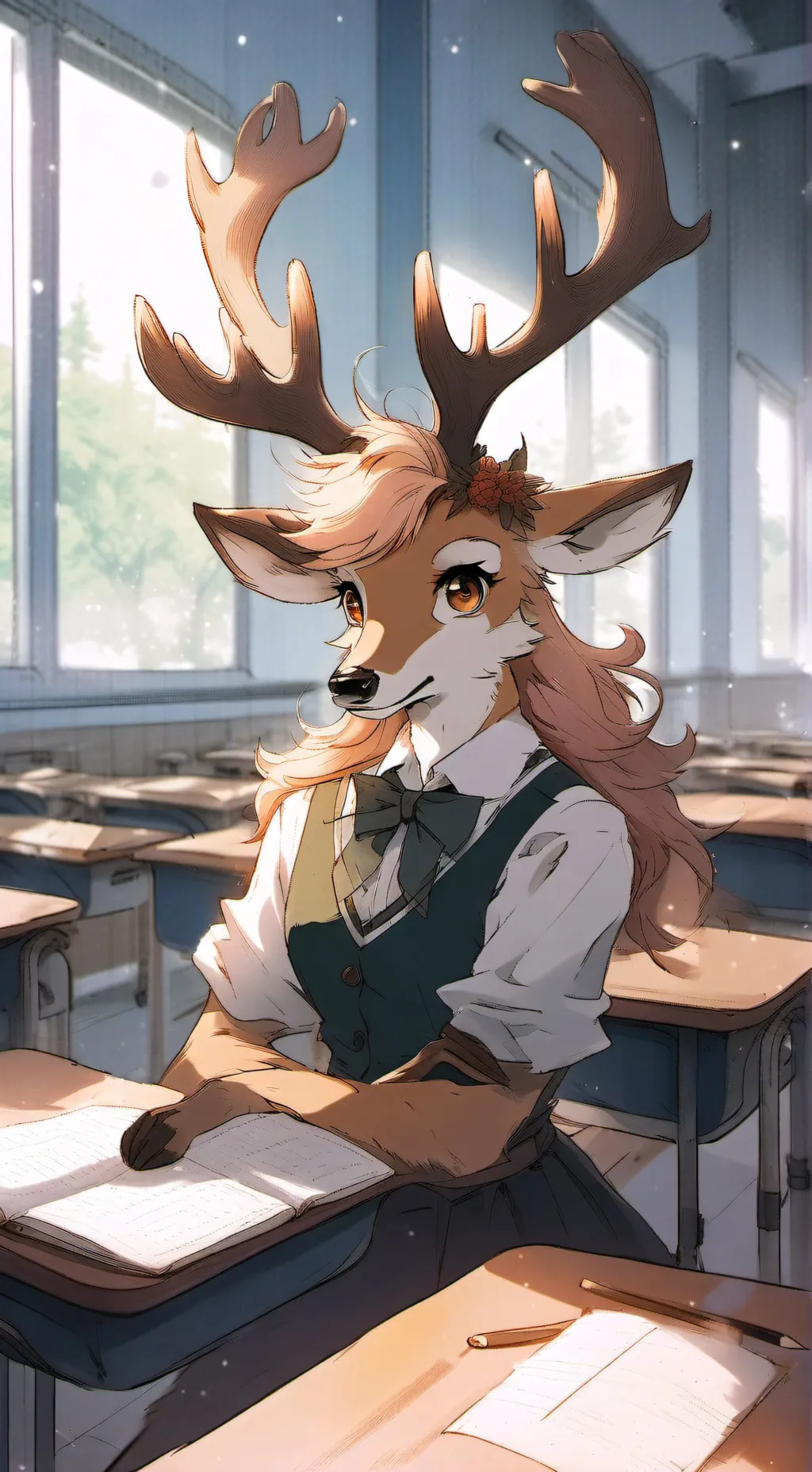 ai character: Aria Buck background