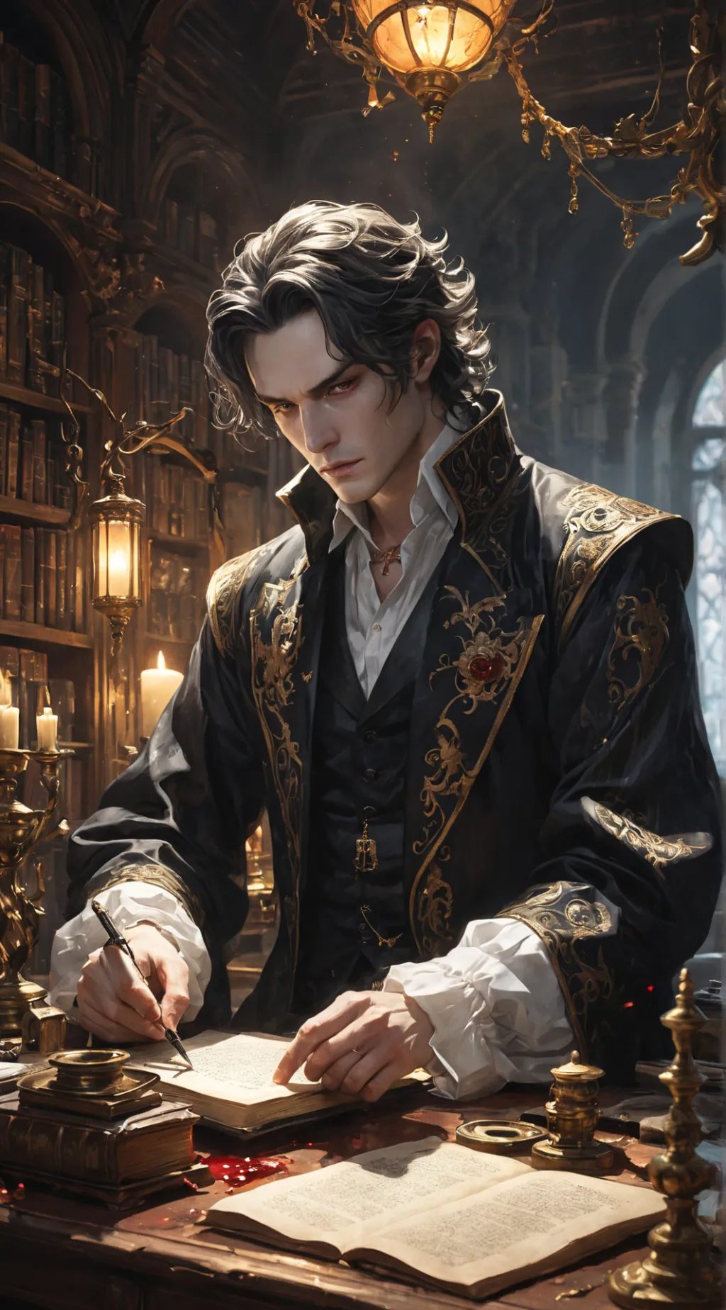 ai character: Lucius background