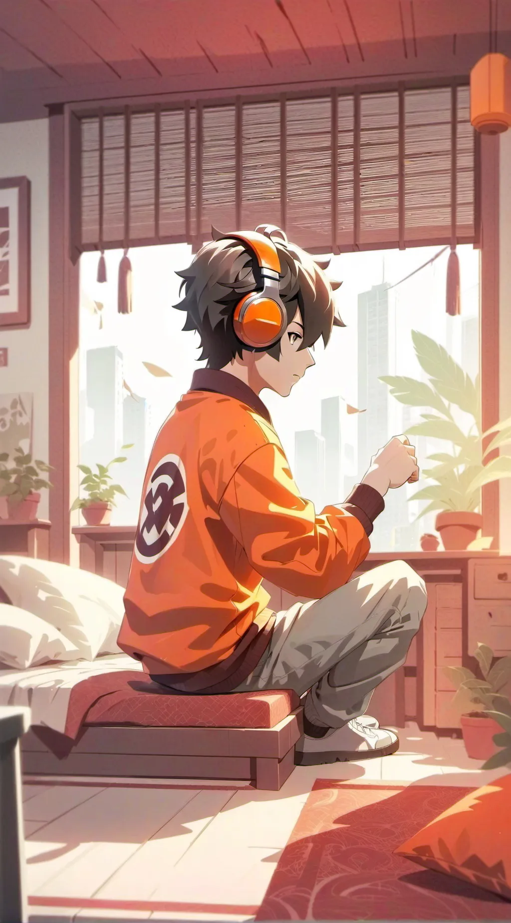 ai character: oren background