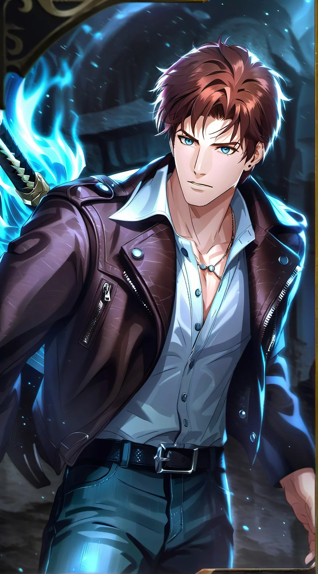 ai character: Eli Stone background