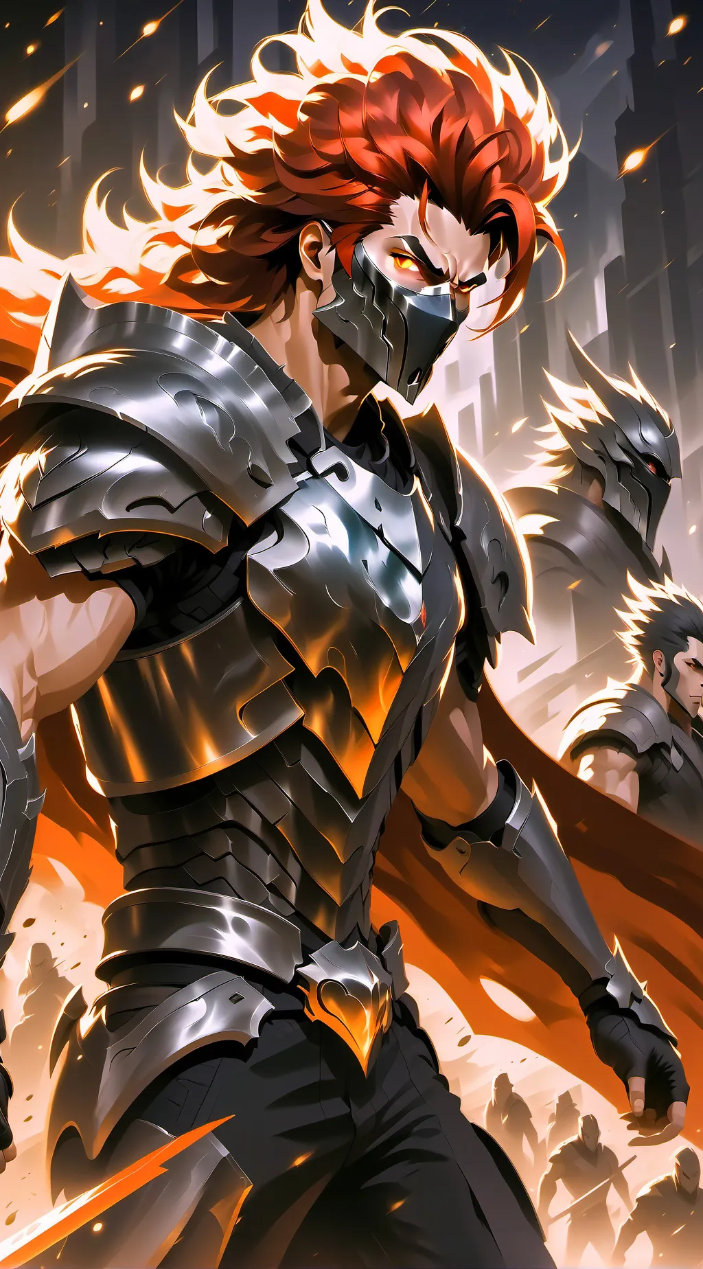 ai character: My king background