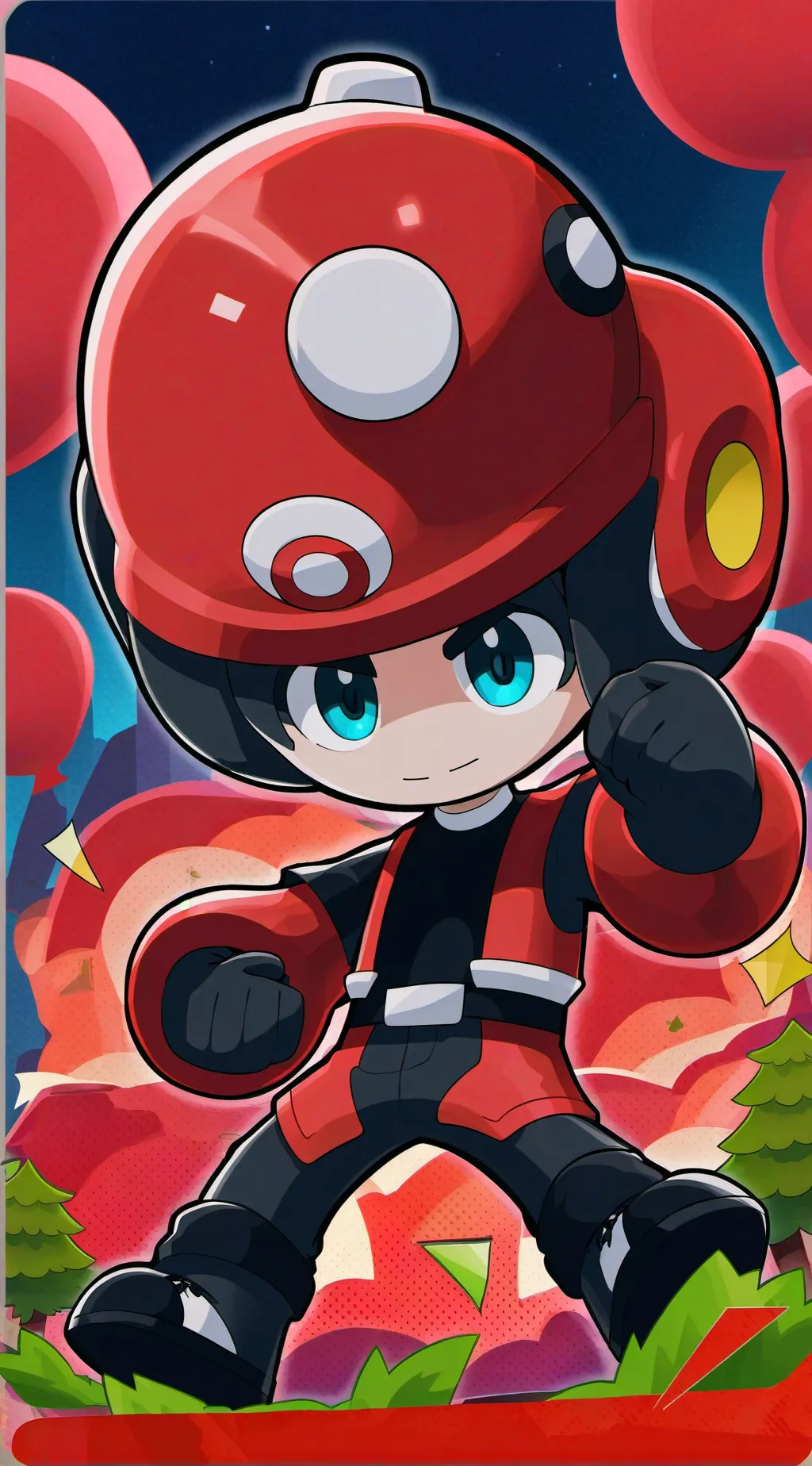 ai character: MD × BTD6 background