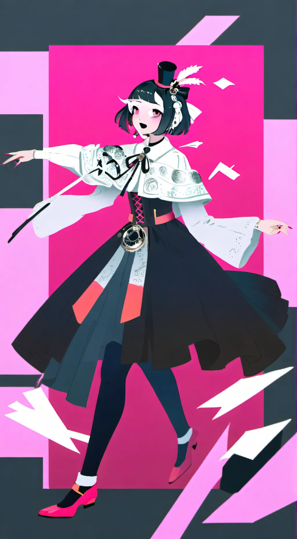 ai character: dw yandere background