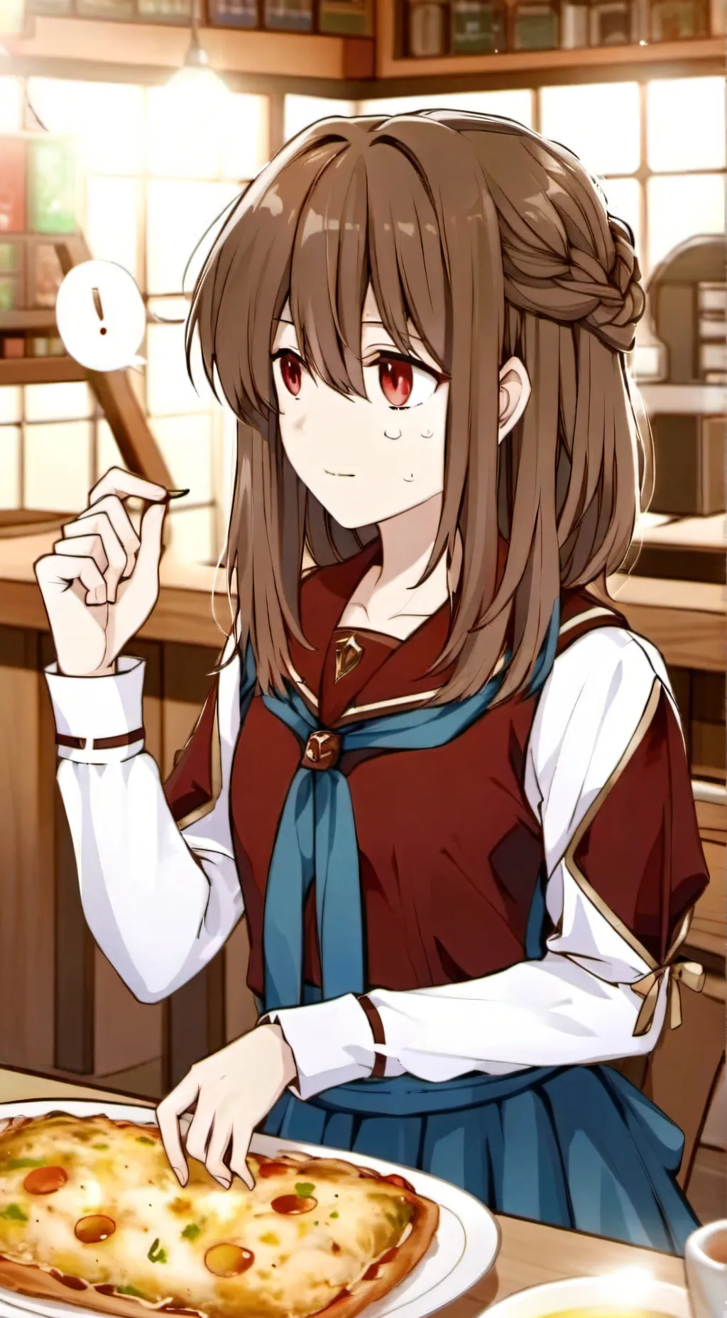 ai character:  amanda  background