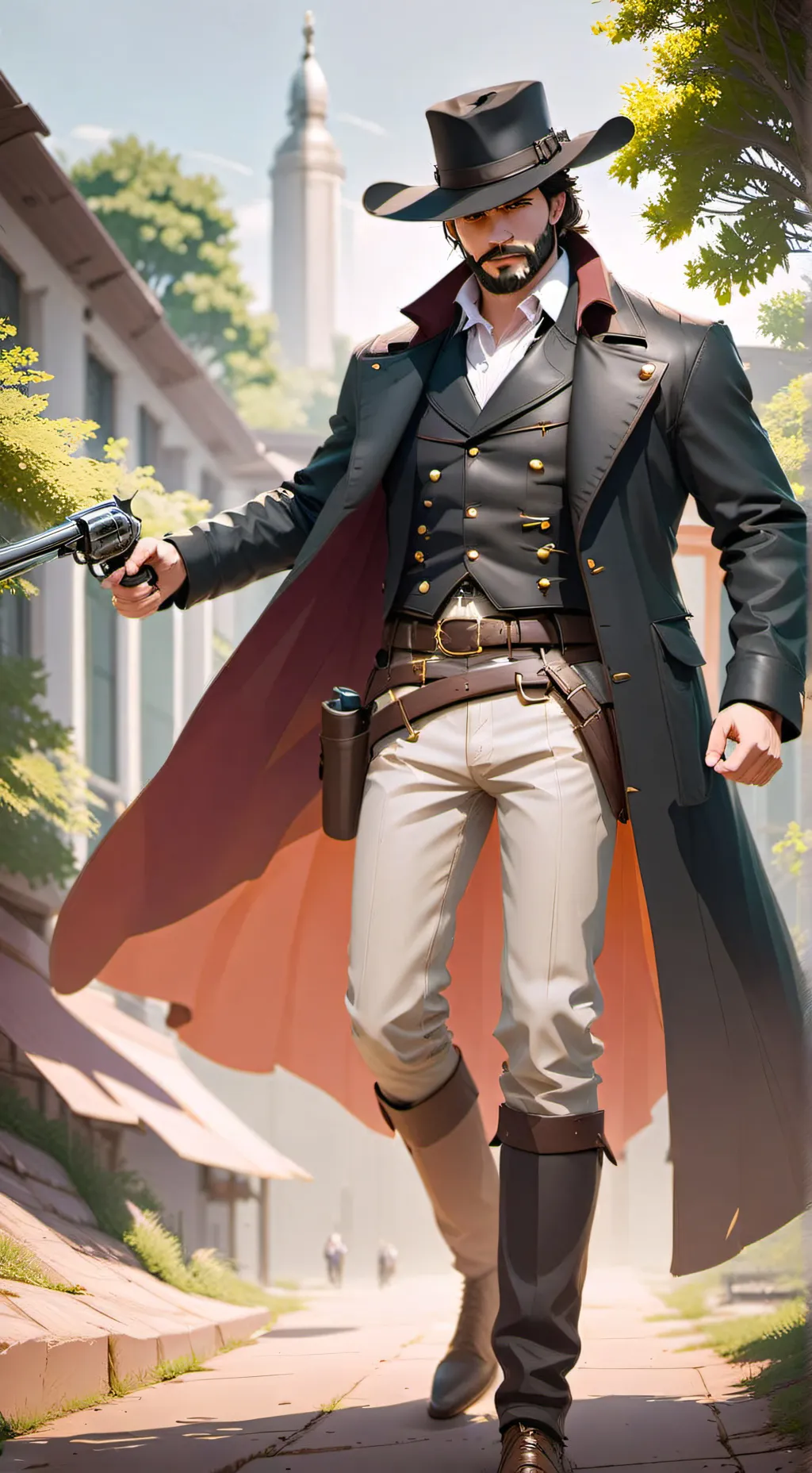 ai character: Arthur Michaels background