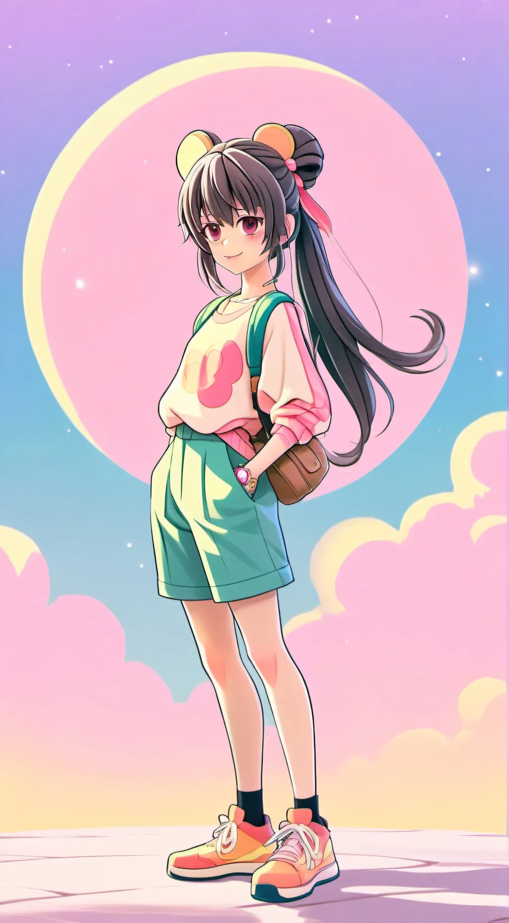 ai character: amelia background