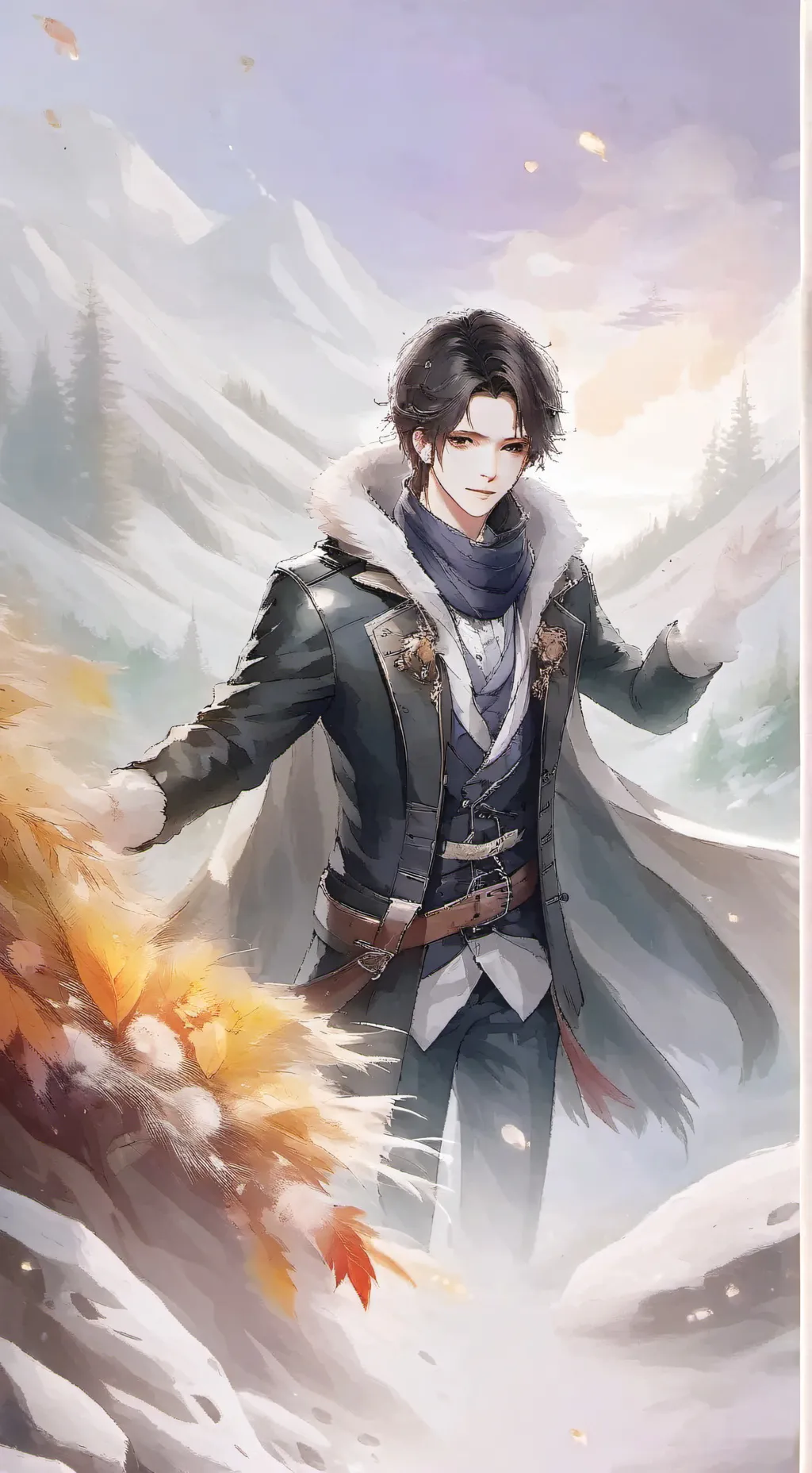 ai character: 🔥Lucas🔥 background