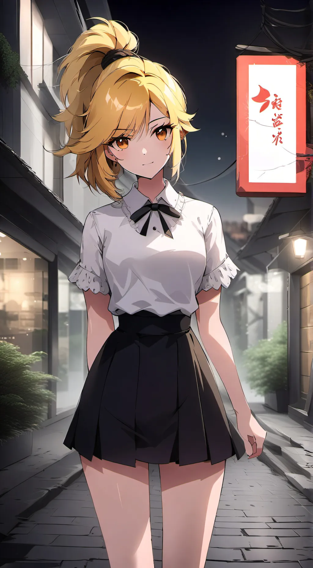 ai character: 的-Sen background