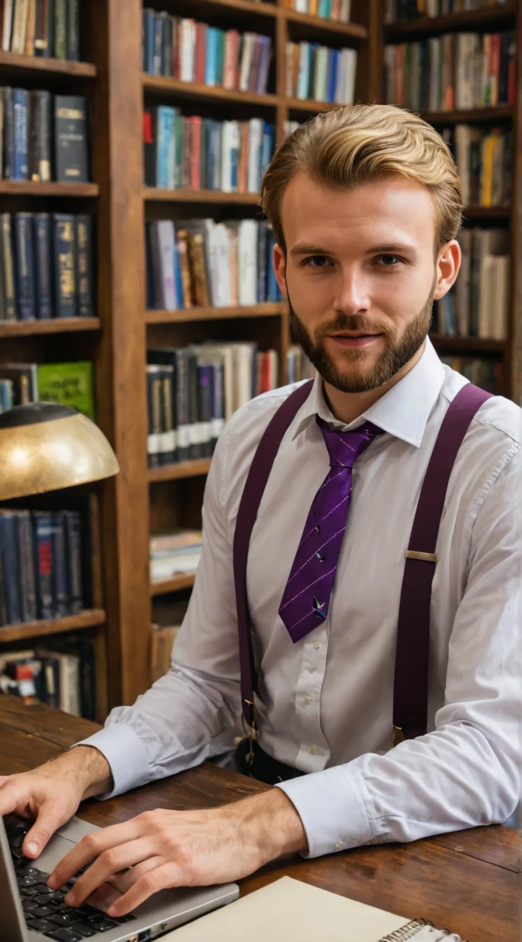 ai character: Boss background