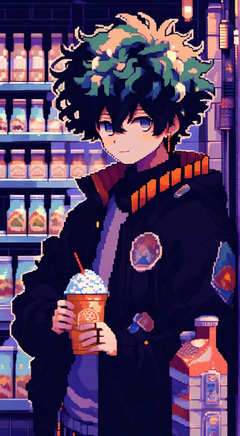 ai character: todobakudeku background
