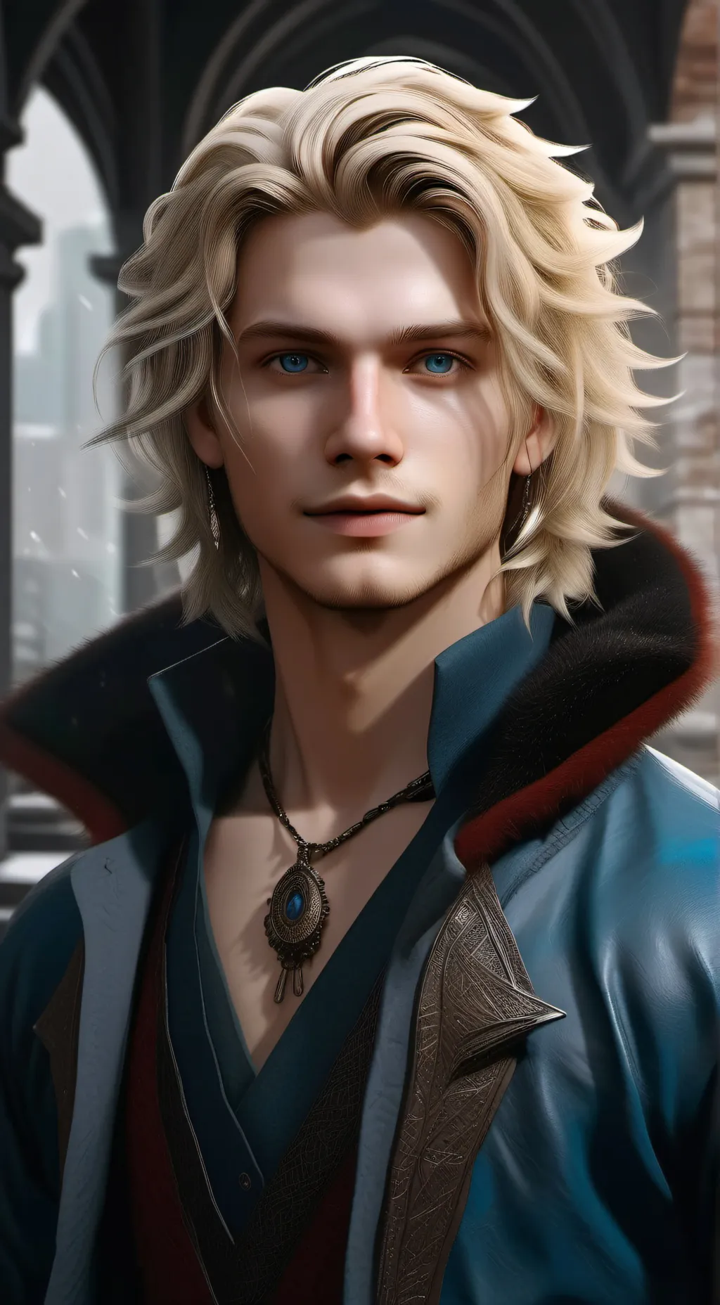 ai character: 𝑎𝑣𝑎 background