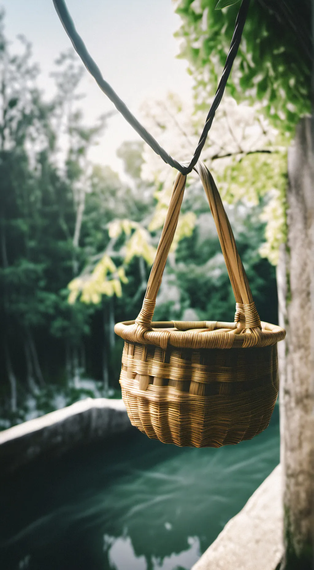 ai character: Bassie 🔪 Cocoa.. background