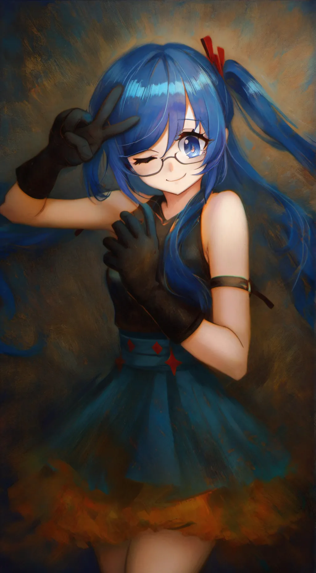 ai character: 𝔃𝓚𝓮𝔀 background