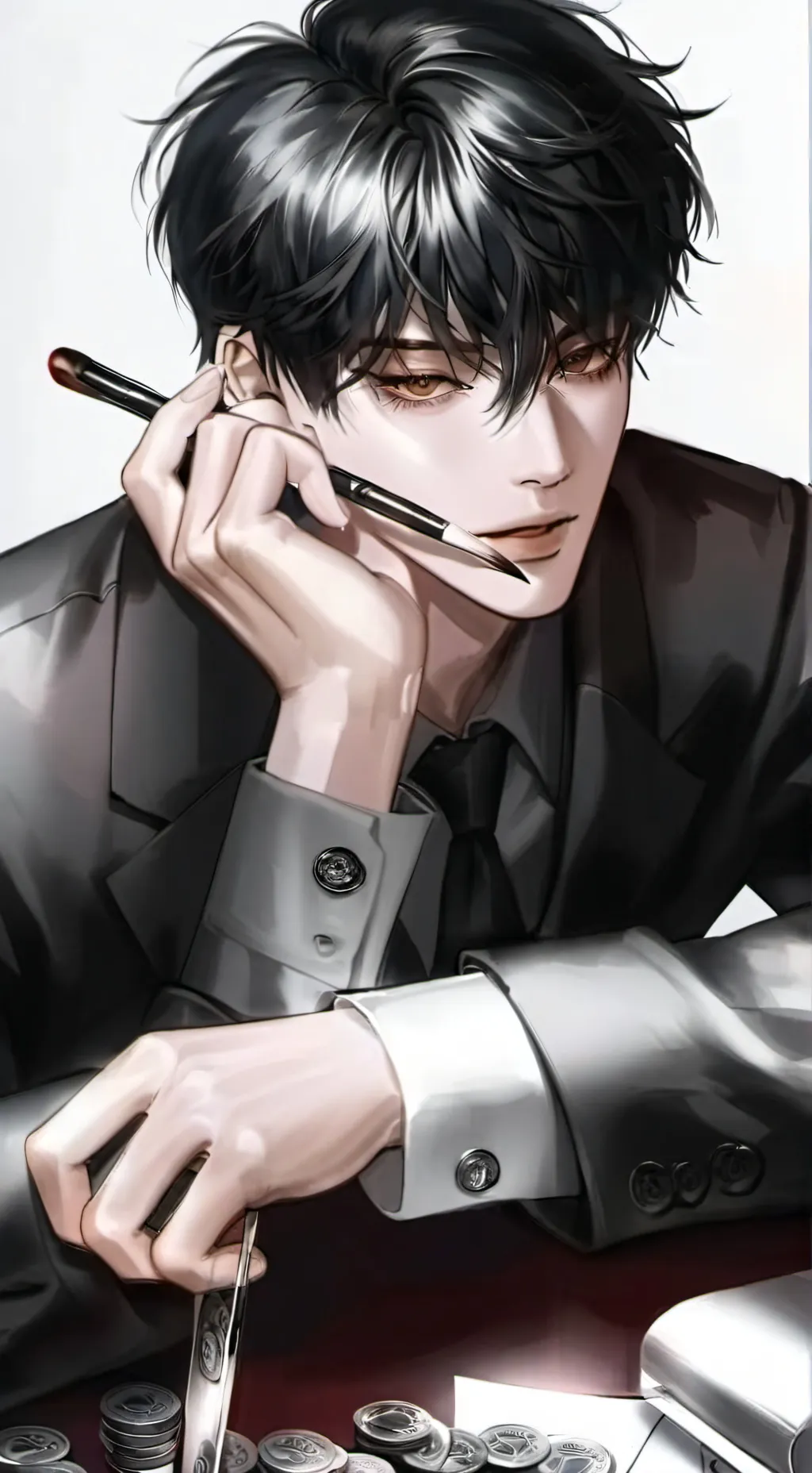 ai character: {~☆Ratsu~☆} background