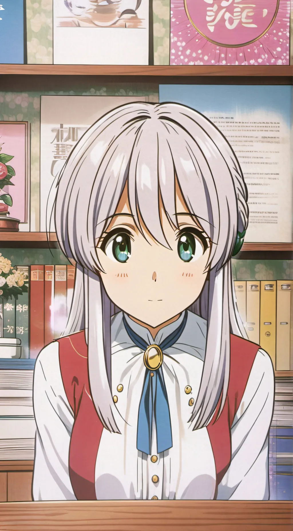 ai character: Everyone likes you background