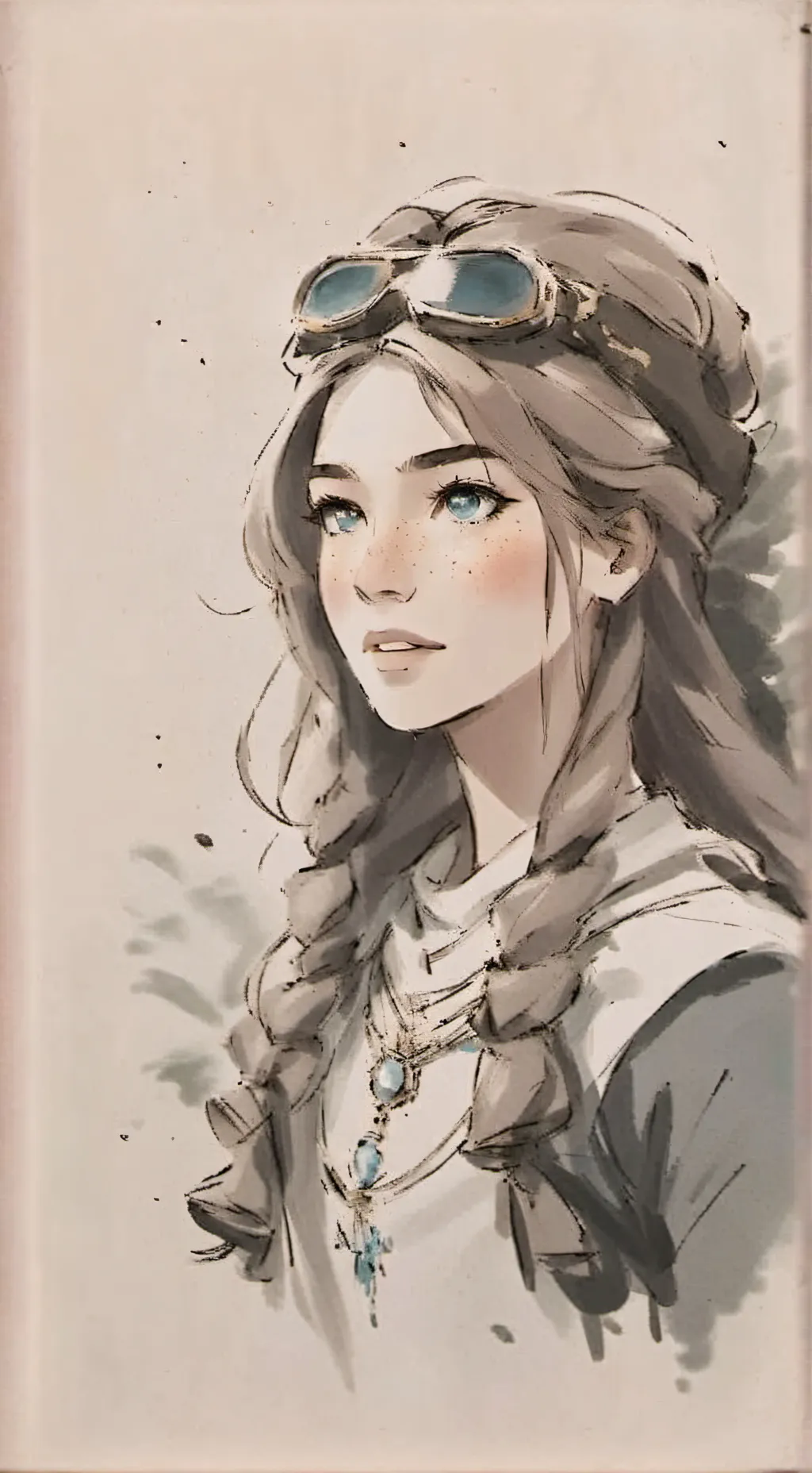 ai character: Ciara  background