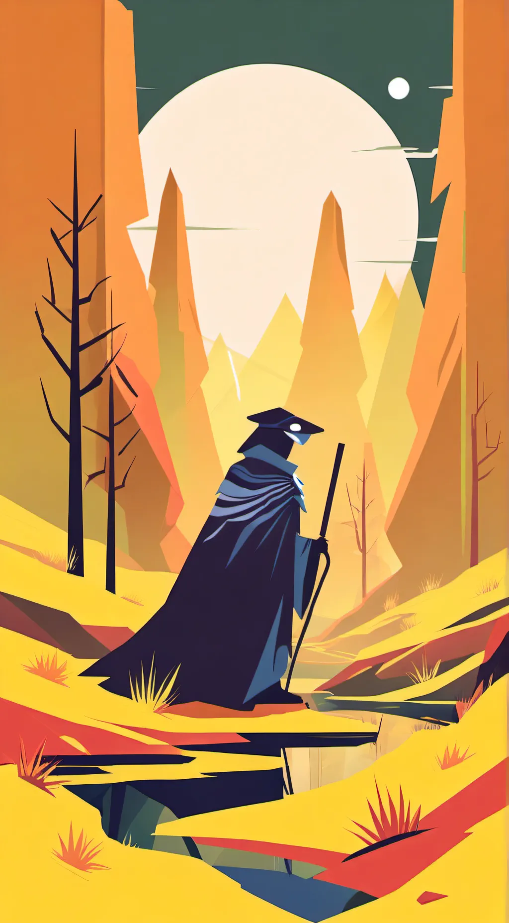 ai character: demon slayer pick  background