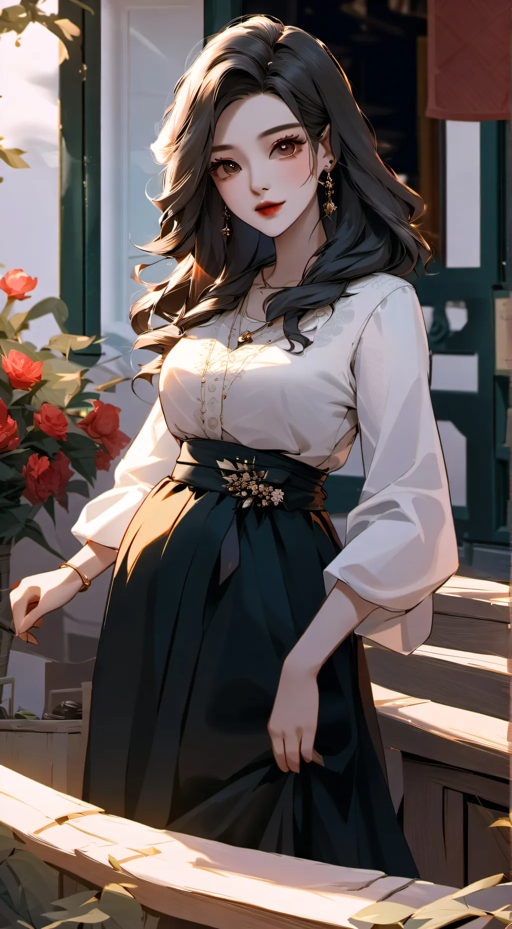 ai character: isabella background