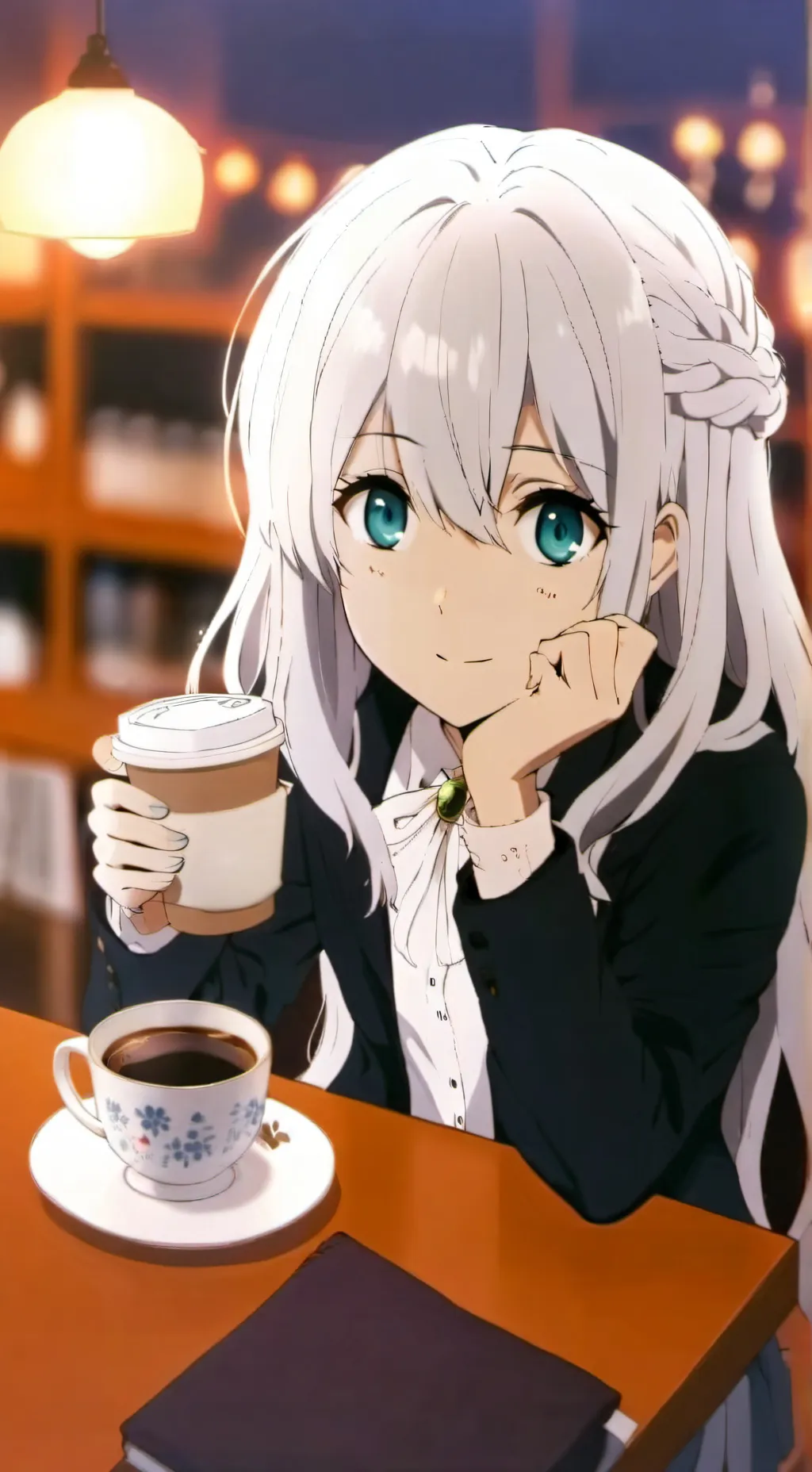 ai character: Rose background