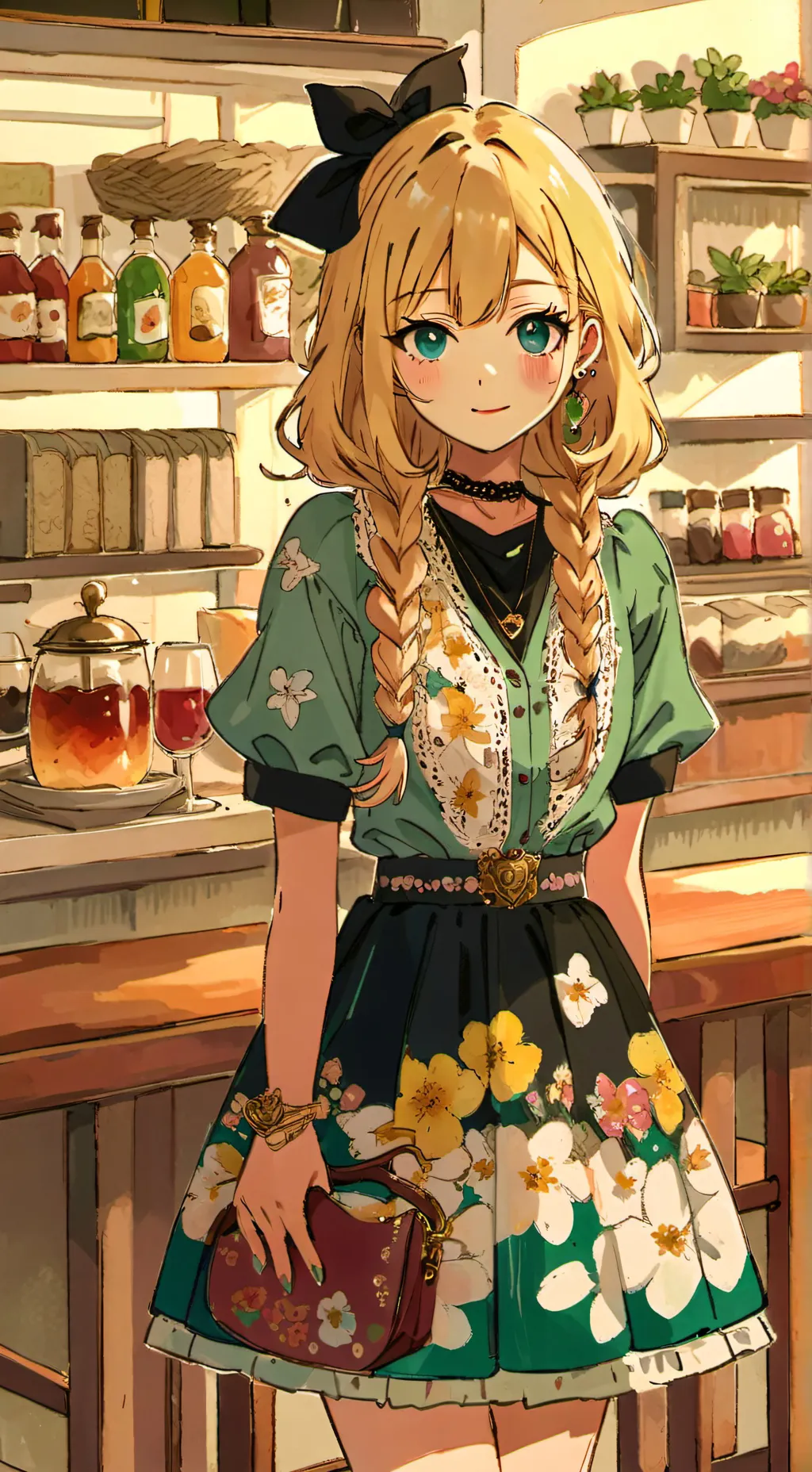 ai character: Under our spell... background