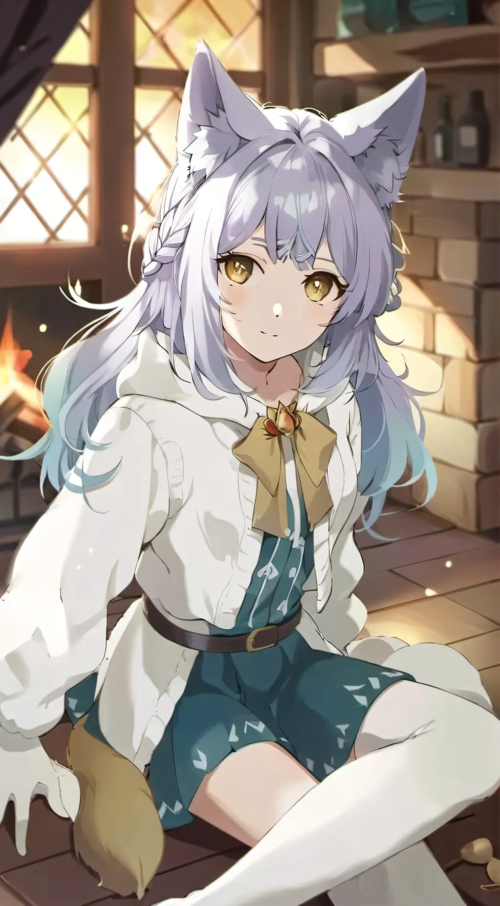 ai character: ~Ember~ background