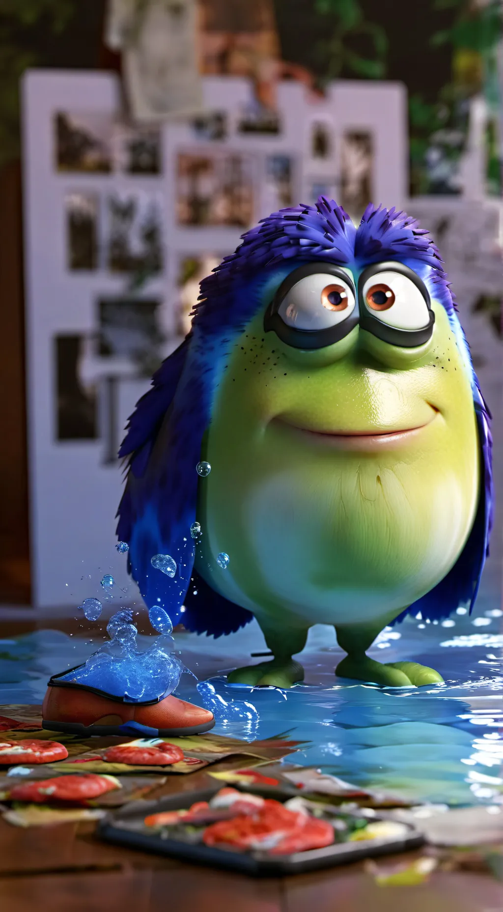 ai character: mha background