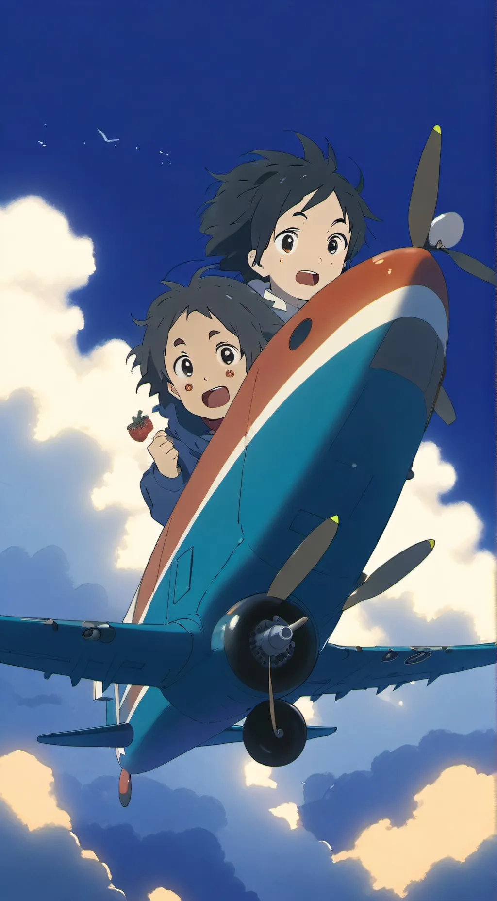 ai character: country balls background