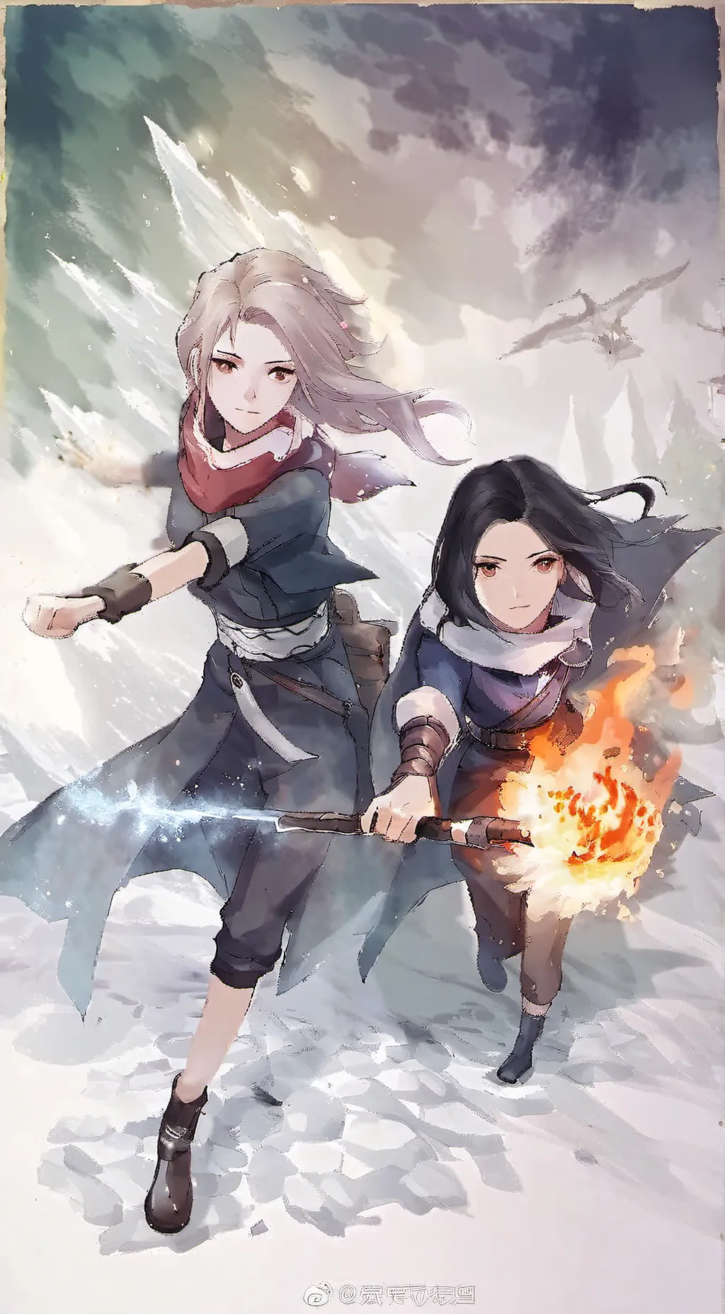 ai character: Akari e Yuki  background