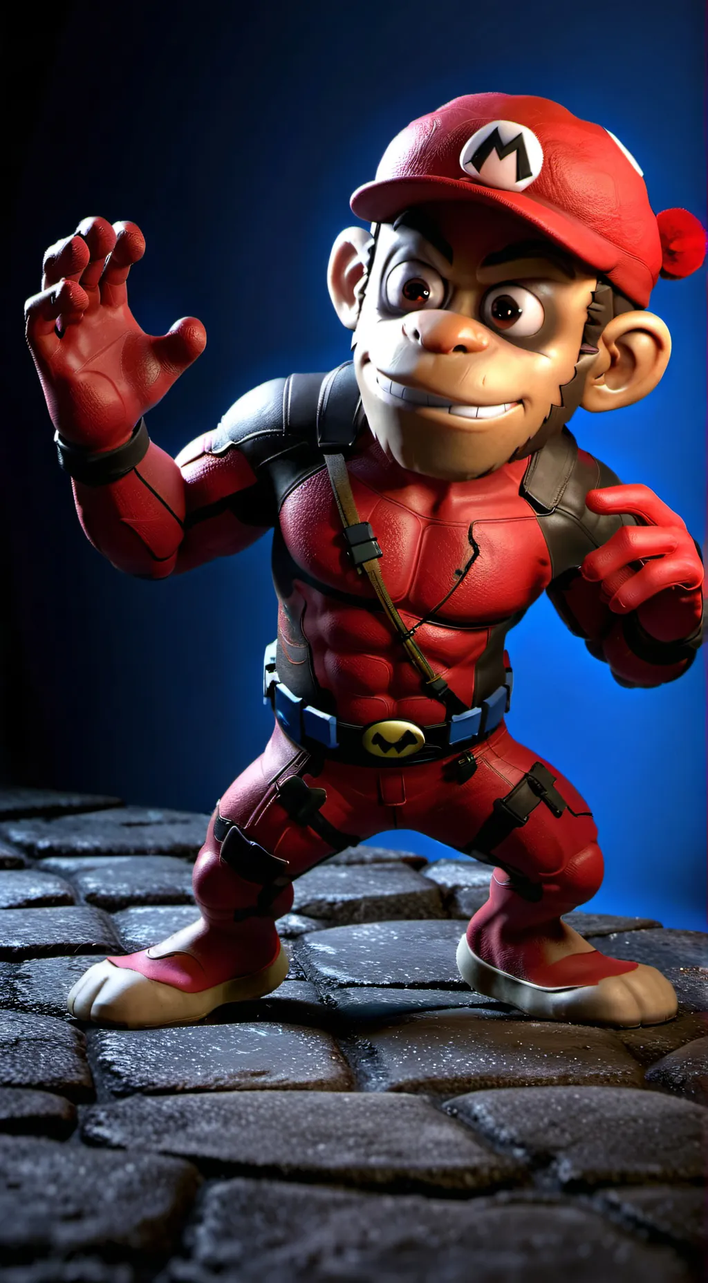 ai character: monkeypool background