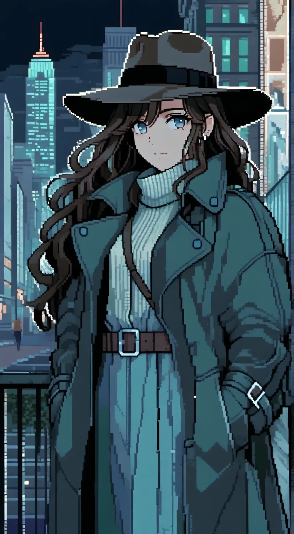 ai character: Mary Hartman background