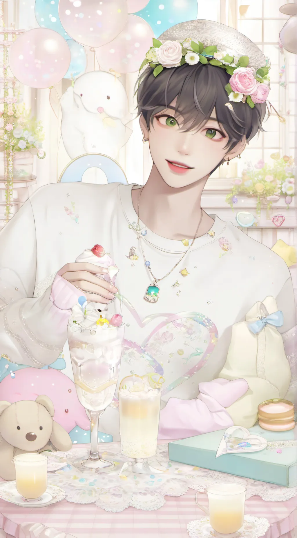 ai character: noah background