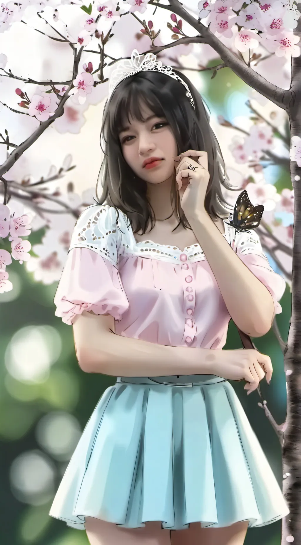 ai character: Lara background