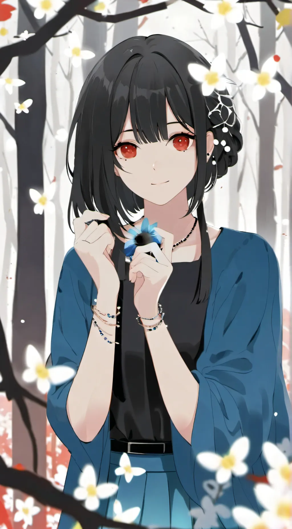 ai character: Nancy  background