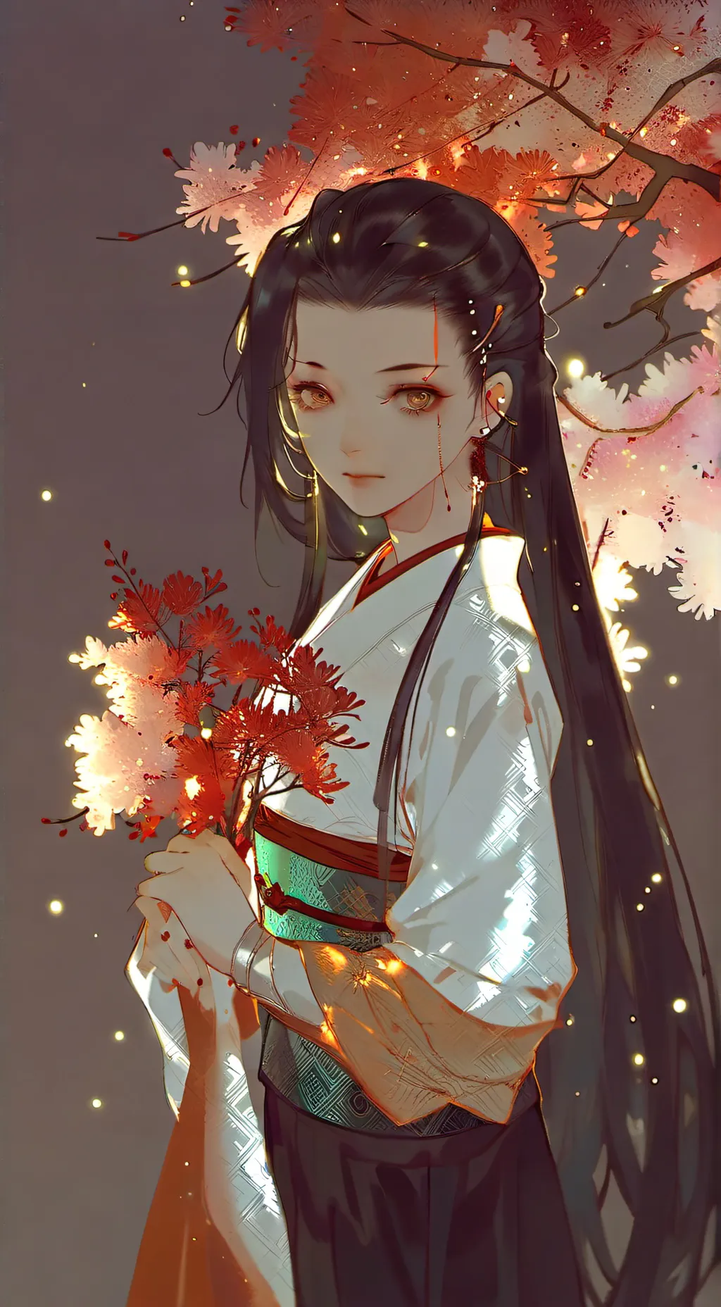 ai character: Nezuko  background
