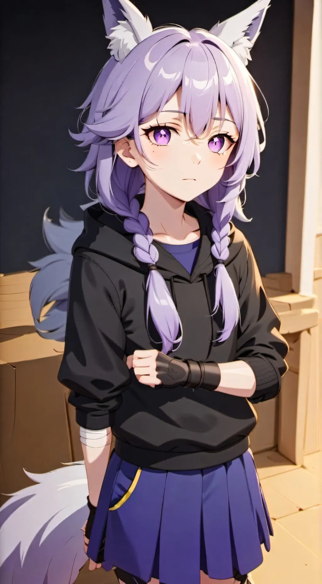 ai character: viola background