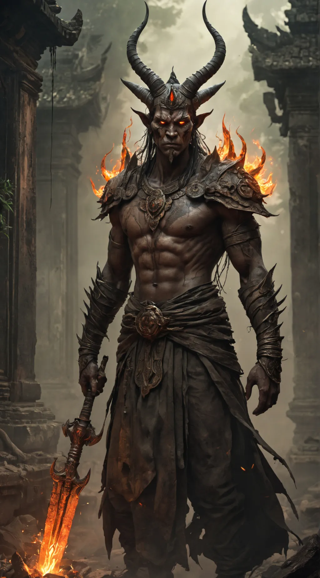 ai character: Rathana background