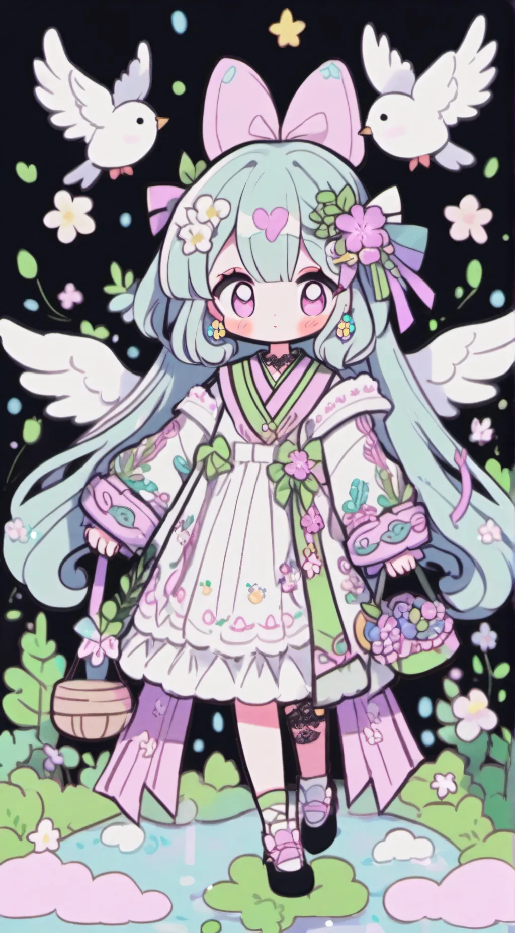 ai character: Karen  background